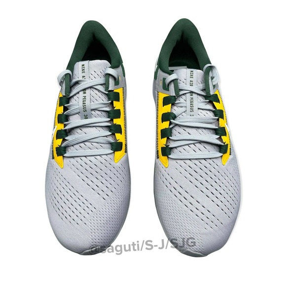 Nike Zoom Pegasus 38 Men Size 8.5 NFL Green Bay Packers Running Shoes DJ0844-001 main image 6
